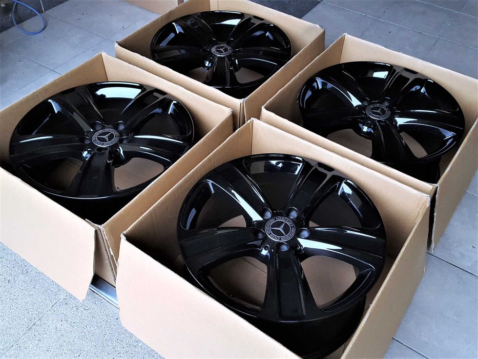 Alufelgi 18 5x112 Czarne Mercedes C E S V CLA CLK GLK GLC ML Vito 506#