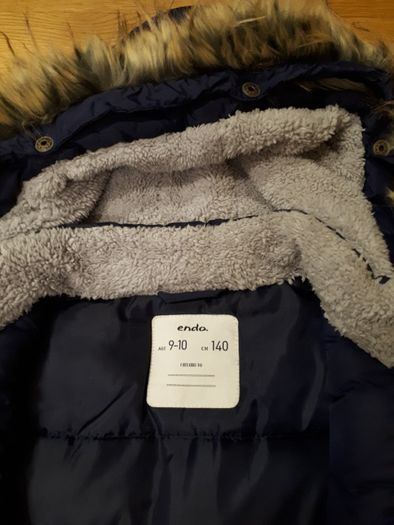 Kurtka parka ENDO 140 / 9-10 lat