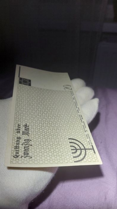 20 Marek 1940 Getto Stan UNC 1 Najrzadszy typ numeratora Unikat Okazja