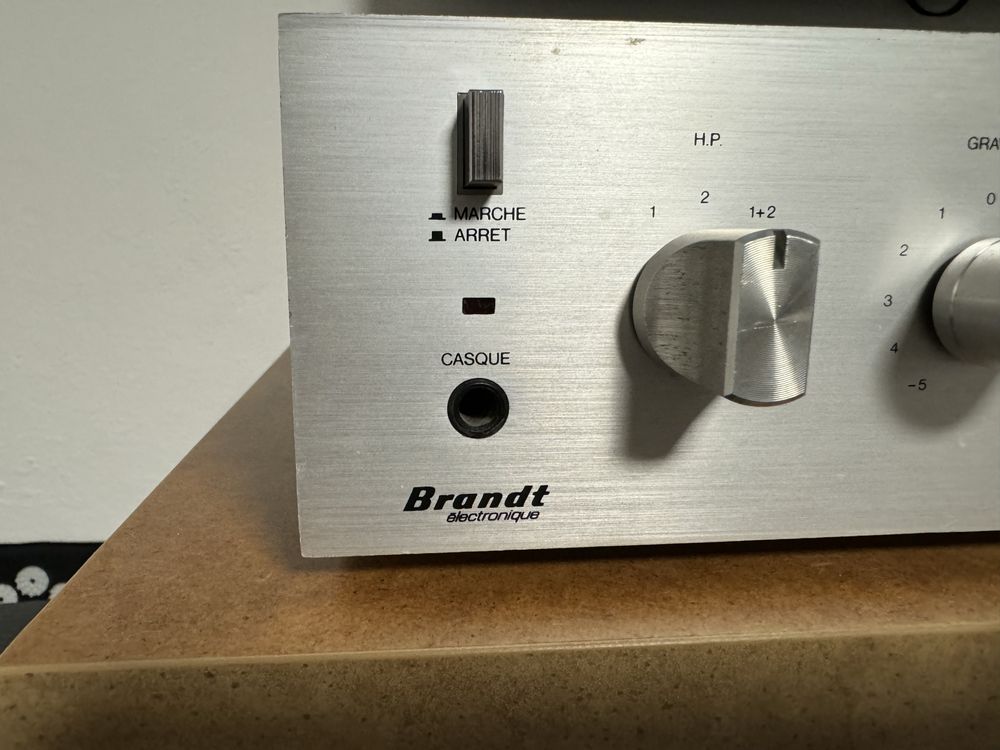 Wzmacniacz Brandt A 4024 Unitra Fonica PW 7020