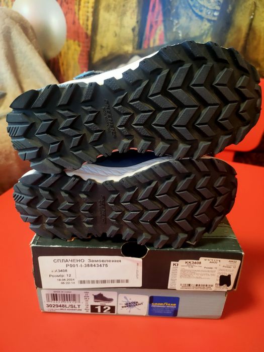 Осінні термо черевики (ботинки) Sketchers