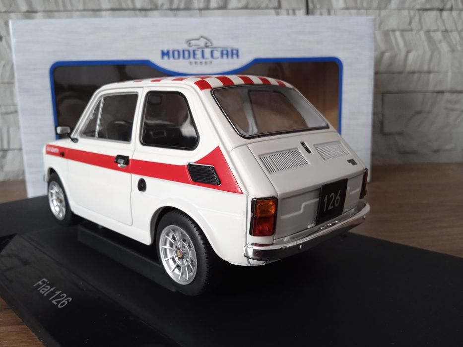 1:18 MCG 1972 Fiat 126 Abarth model