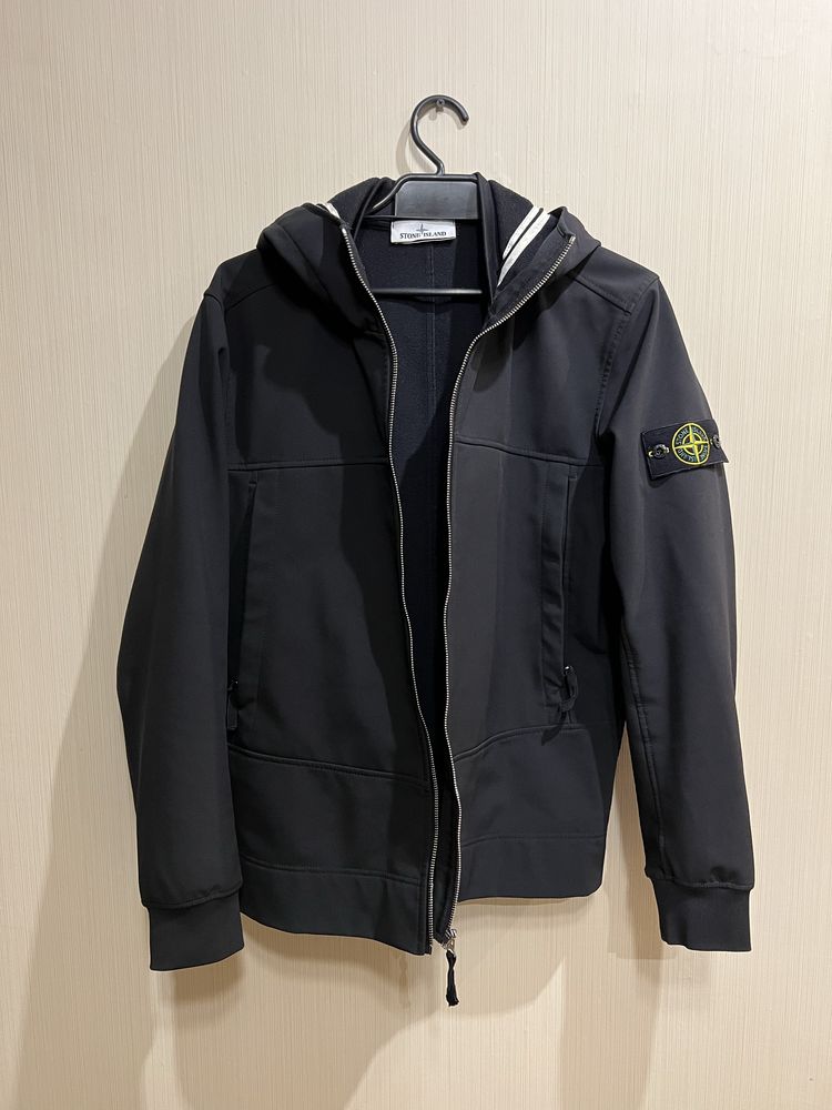 Ветровка курточка Stone Island Soft shell jacke L оригинал