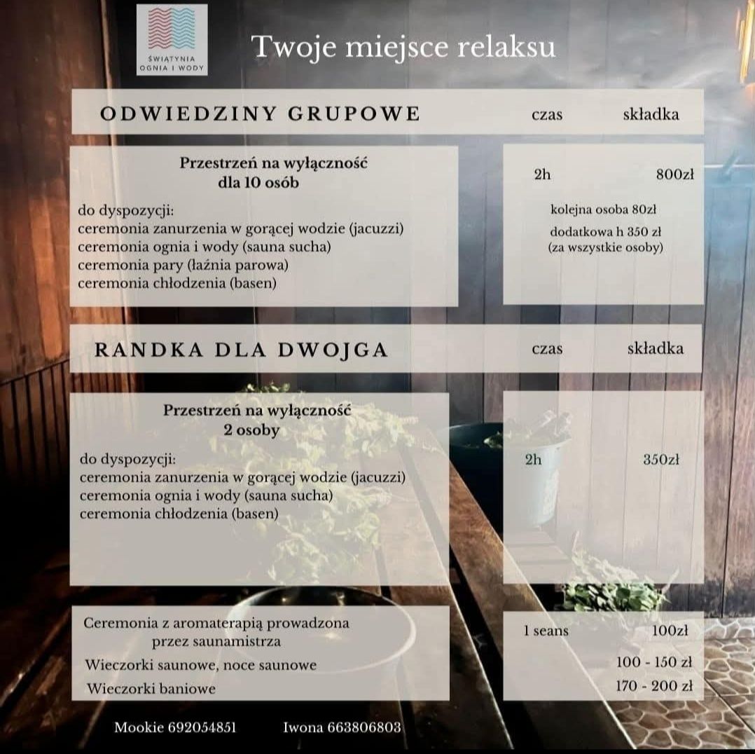 Voucher randka w spa Świątynia Ognia i Wody