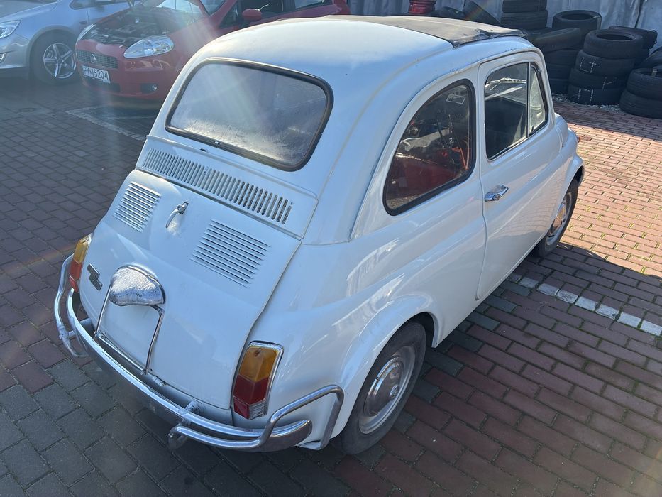 Fiat 500 Berlina 1969 – klasyk z Włoch, świeżo sprawdzony