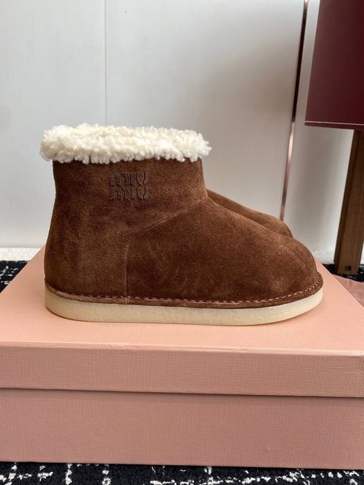 Buty zimowe Miu Miu! Naturalny zamsz! Premium 36-41