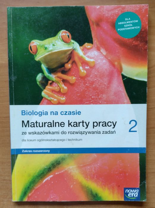 Biologia na czasie(1,2,4). Maturalne karty pracy. Poziom rozszerzony