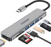 iTSOHOO adapter wieloportowy dla MacBooka pro/air M1 M2