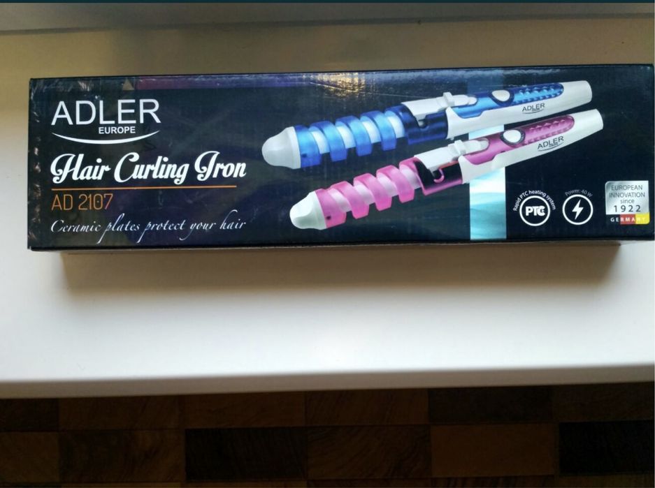 Плойка Adler AD 2107, майже нова, з коробкою та інструкцією.