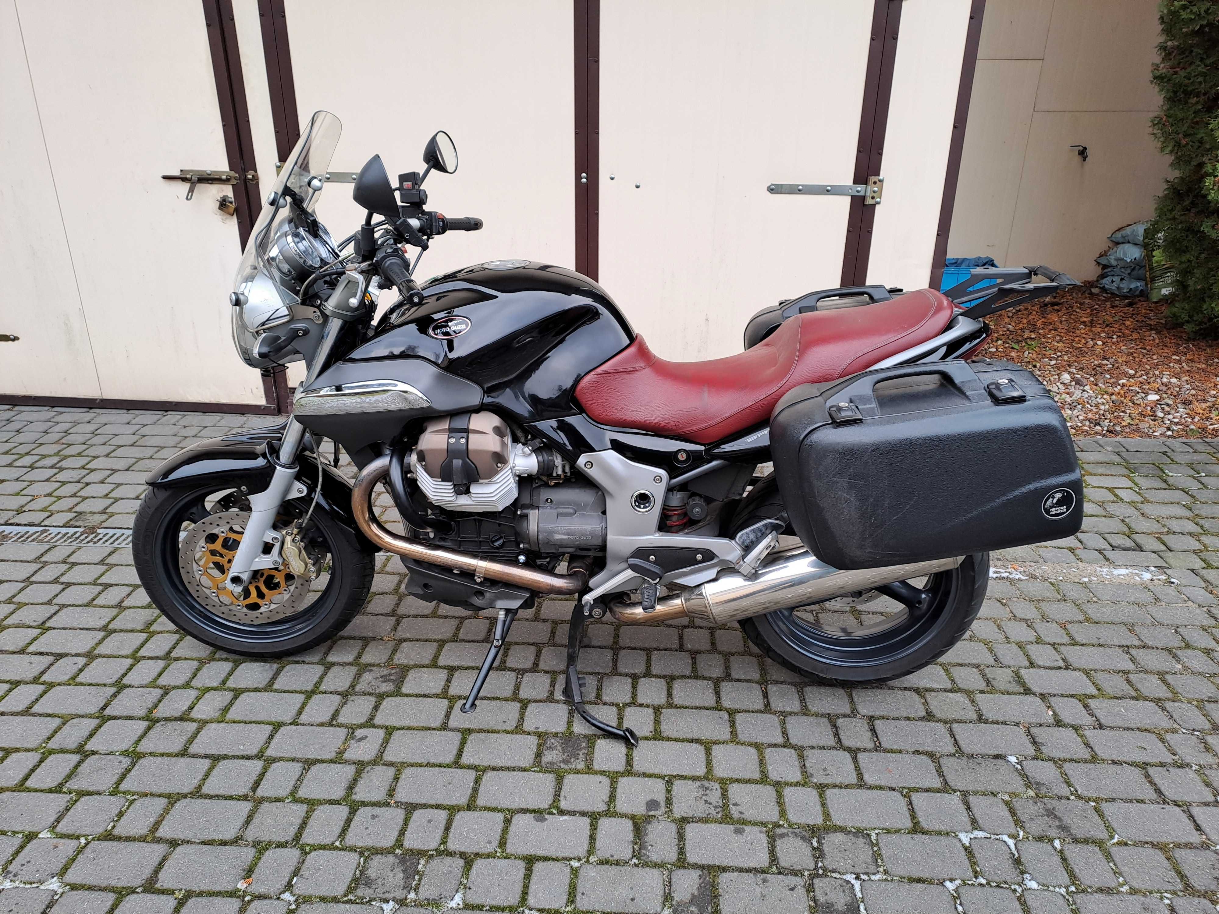 Moto Guzzi Breva 1100 z 2005r. doposażony możliwy transport
