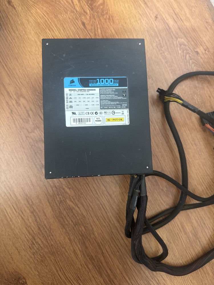 CORSAIR HX 1000W Modular Power Suply