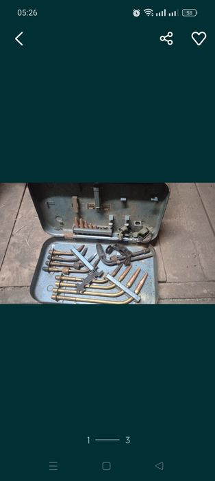 Набор для газовой сварки и резки.