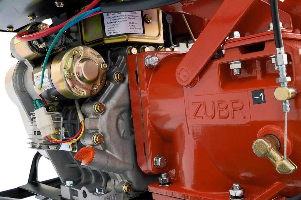 Мотоблок Зубр | 9 к.с. Дизель | ЕЛЕКТРО-СТАРТЕР | Розстрочка | ДЗВОНИ