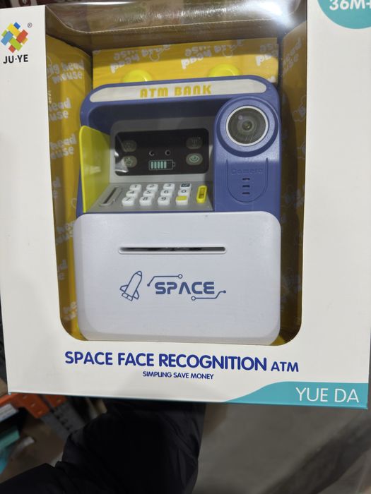 Дитячий сейф скарбничка, мелодії, підсвічування,карта, імітація камери