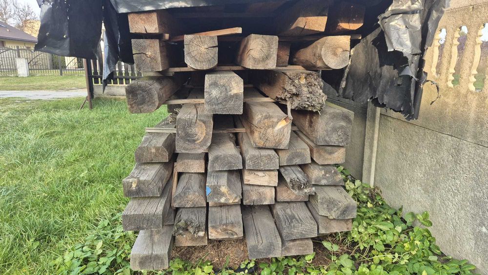 Drewno krokwie słupy sprzedam