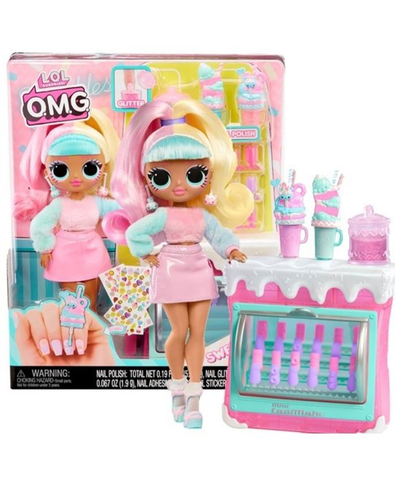Лялька LOL Surprise OMG ЛОЛ ОМГ Цукерка Бон Sweet Nails Candylicious