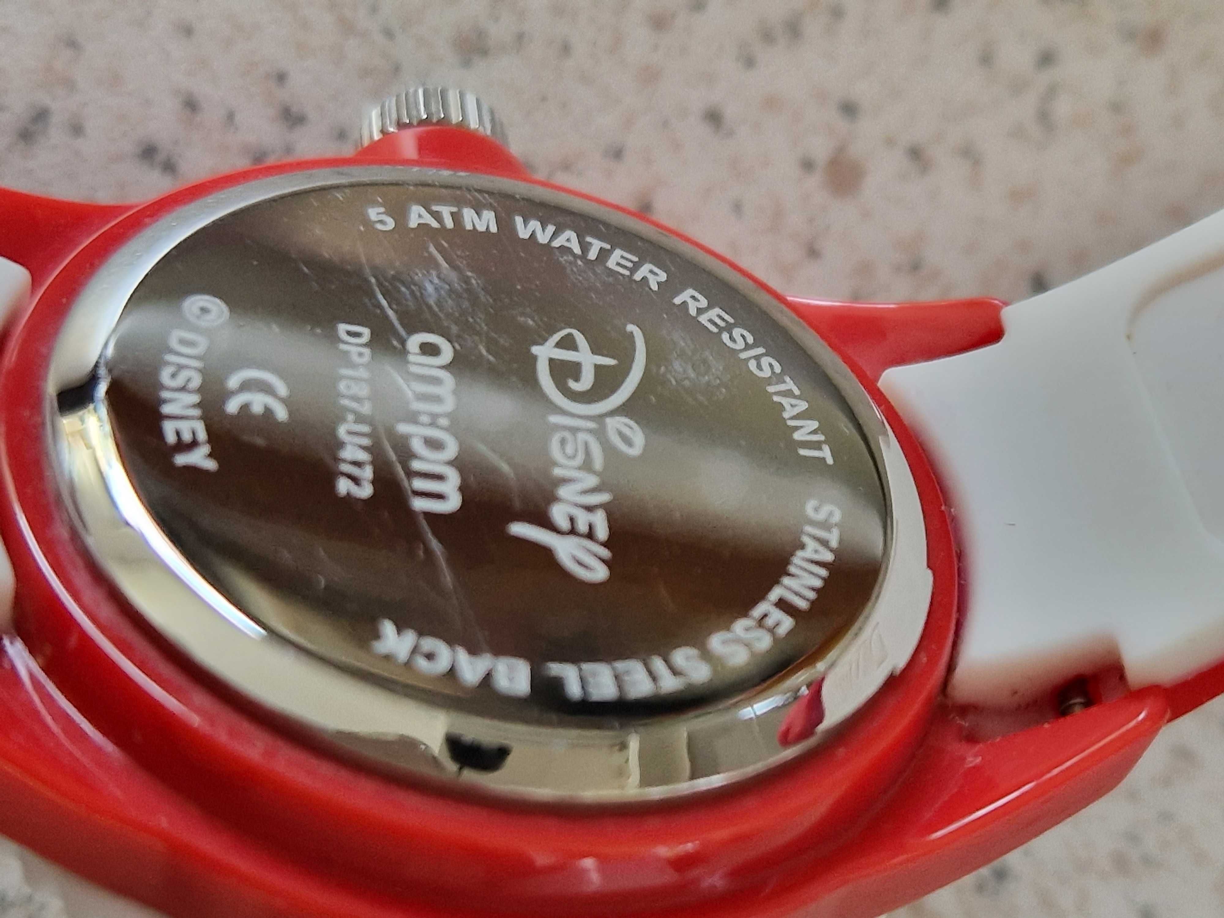 Zegarek dla dziewczynki myszka Mickey am.pm, komunijny