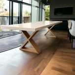 Pés de mesa de jantar e mesa de centro com ou sem tampo