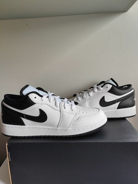 Buty Nike air jordan 1 low white black panda 39