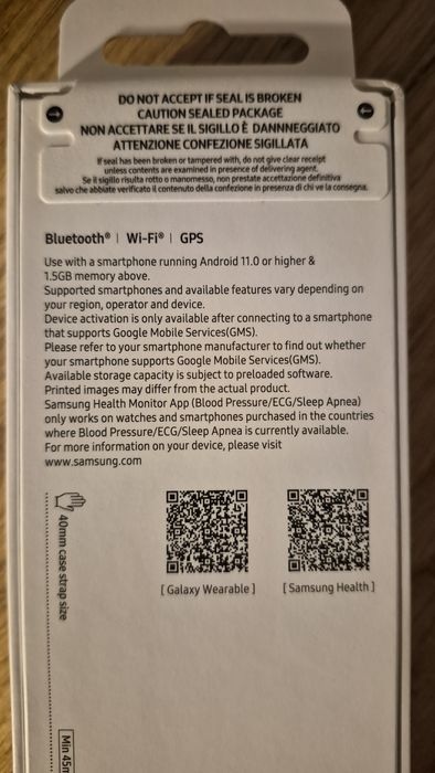 Nowy Samsung Glaxy Watch 7 40mm zielony