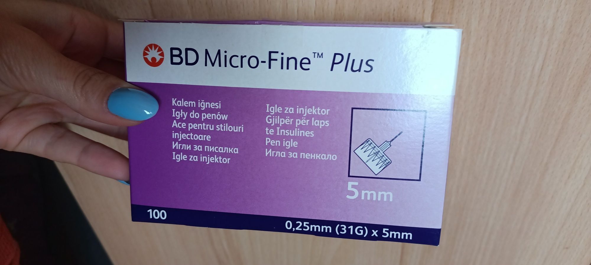 BD micro-fine plus 0.25mm 5 mm