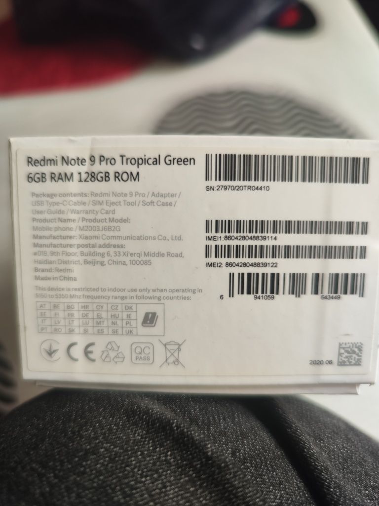 Xiaomi Redmi Note 9 Pro