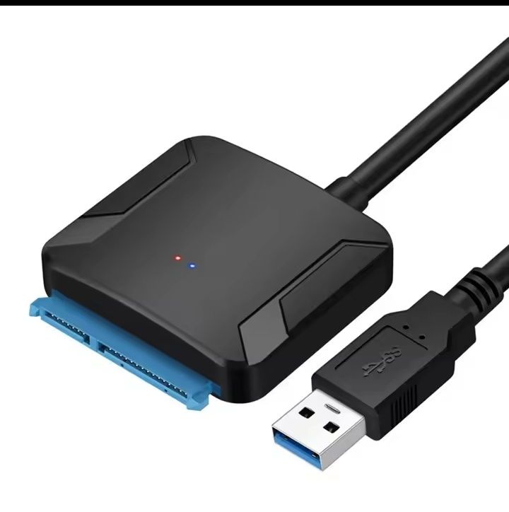 Adapter kabel przejściówka SATA 2.0 3.0 dysku hdd 2,2-3,5 cale do USB