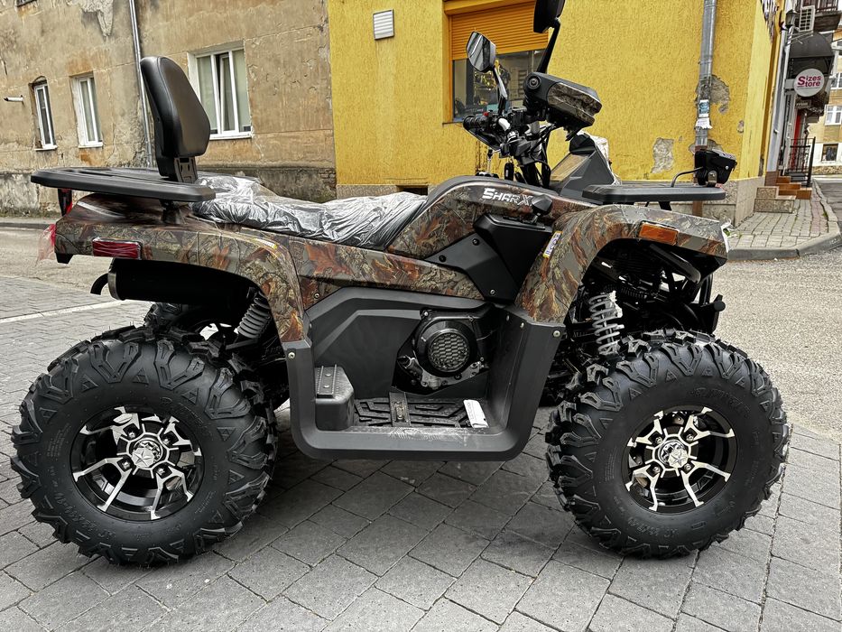 Квадроцикл SHARX 250СС Охолодження Мсляне! Лед фари! Лебідка!