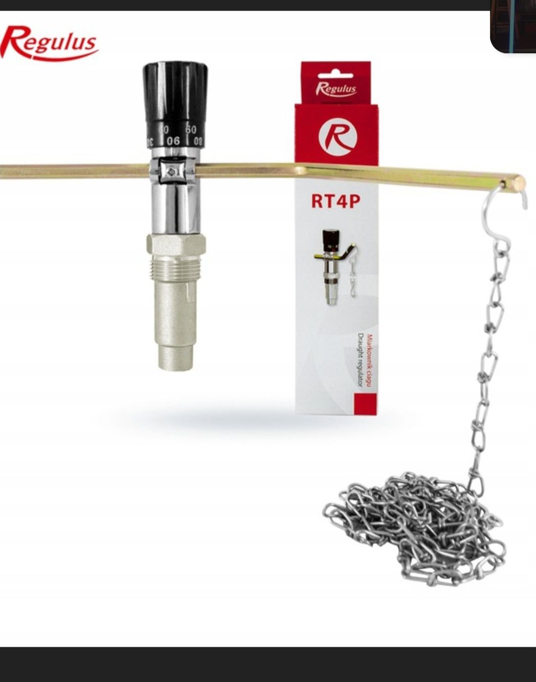 Miarkownik regulator ciągu do kotła Regulus 1" RT4P