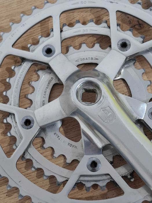 Campagnolo Victory / Euclid – korba szosowa 175 mm, 3-rz (50/38/28T)