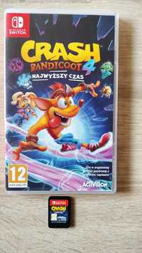 Crash Bandicoot 4 Najwyższy Czas (It's about time) NS Switch