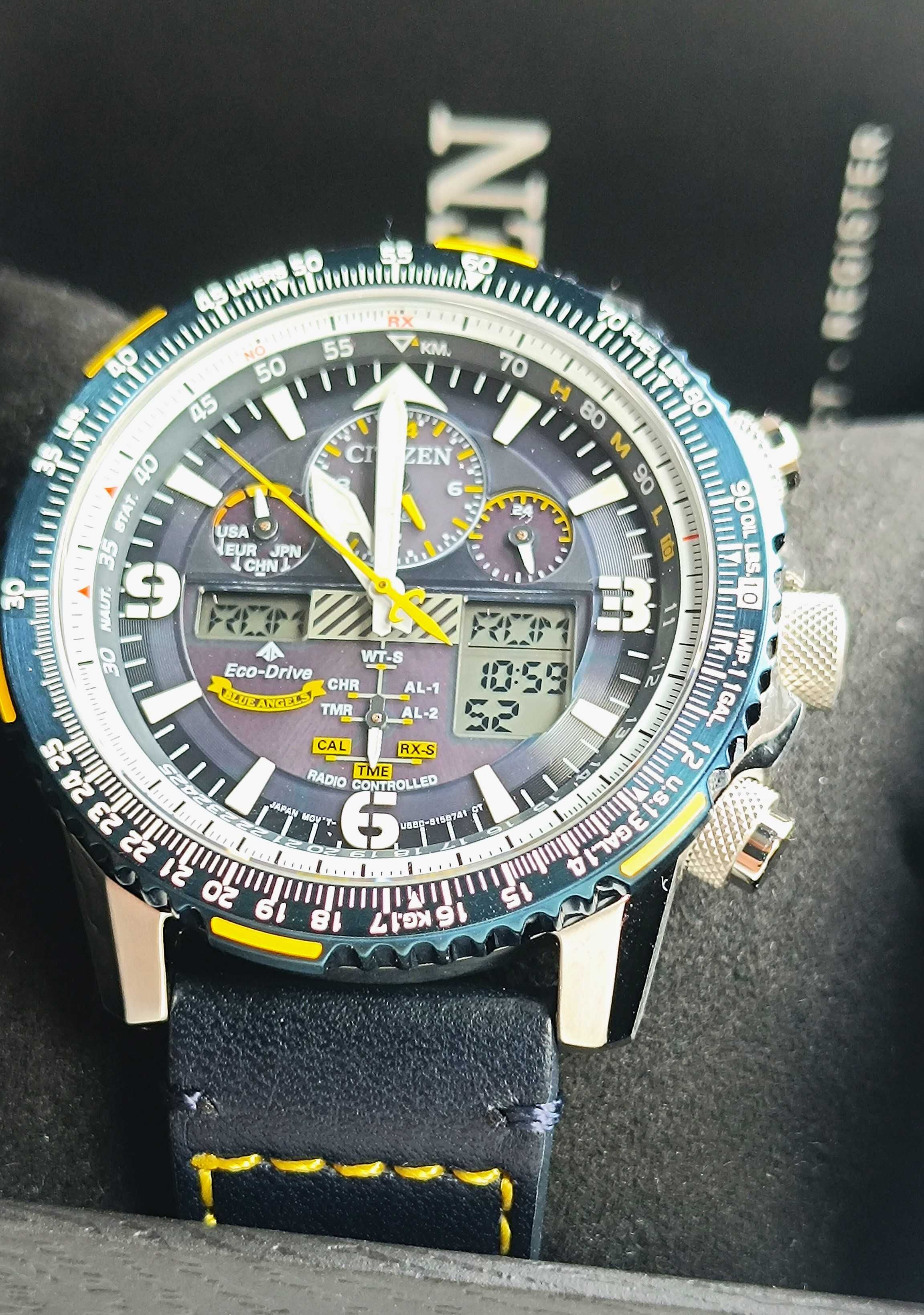 Zegarek Citizen JY8078-01L Eco-Drive Blue Angel Gwarancja Promaster