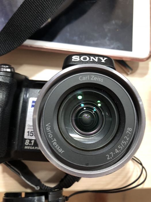 Цифровой профессиональный фотоаппарат фотокамера цифровик Sony DSC-H9