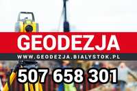 Geodeta Białystok Geodezja powiat białostocki mapy, tyczenia, podziały