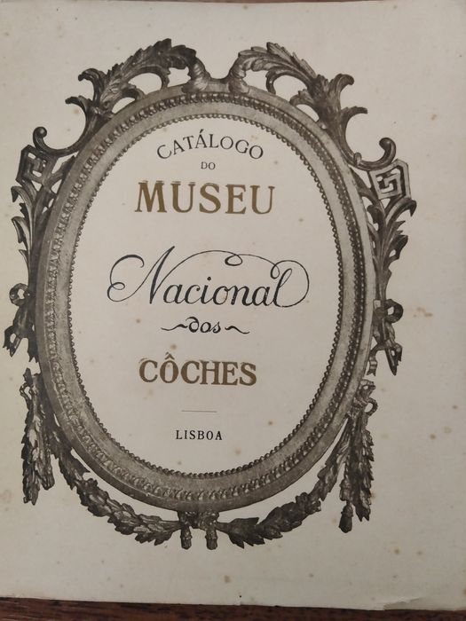 Livro catálogo do Museu Nacional dos Coches
