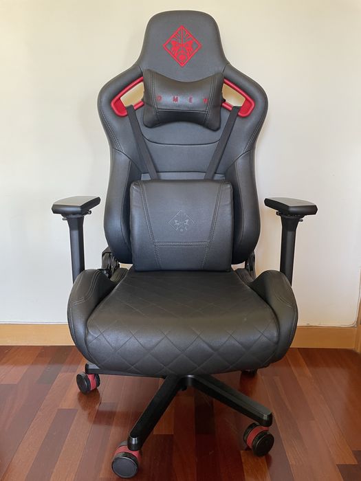 HP Omen Citadel Cadeira Gaming Preta/Vermelha