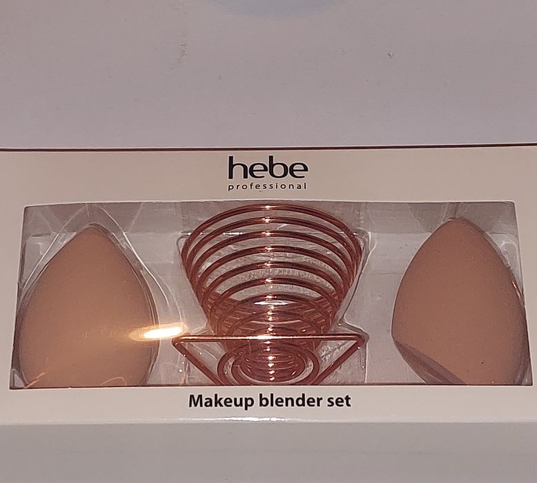 1zł Wysyłka Zestaw do makijażu glamourBeauty blender Gabka 2szt+Stojak