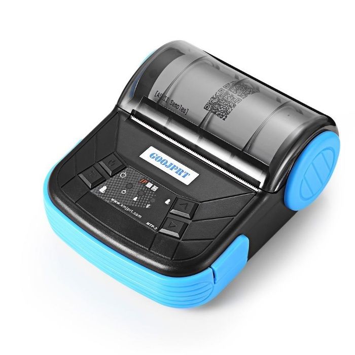 POS Mini Impressora Térmica Bluetooth para papel térmico de 80mm
