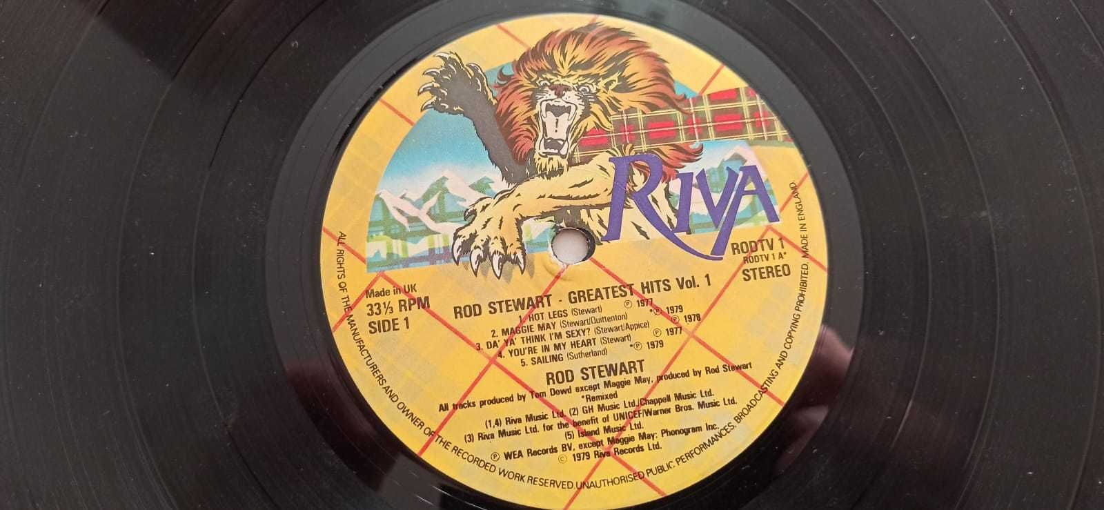 Rod Stewart 3 winyle: Greatest Hits, Atlantic Crossing, Blondes Have..