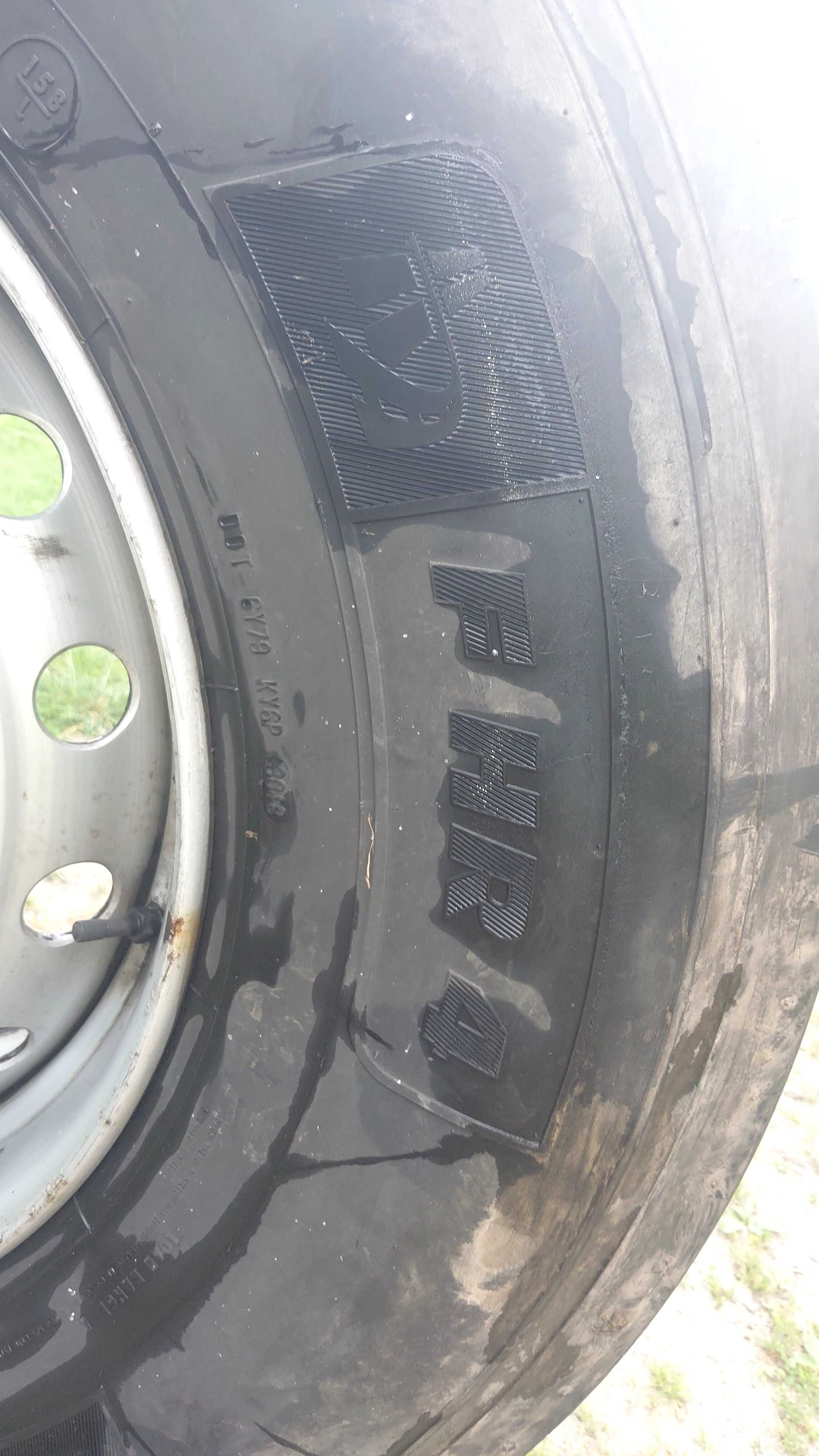 Komplet x2 felga i opona na powietrzu Matador przód 385/65 r 22,5