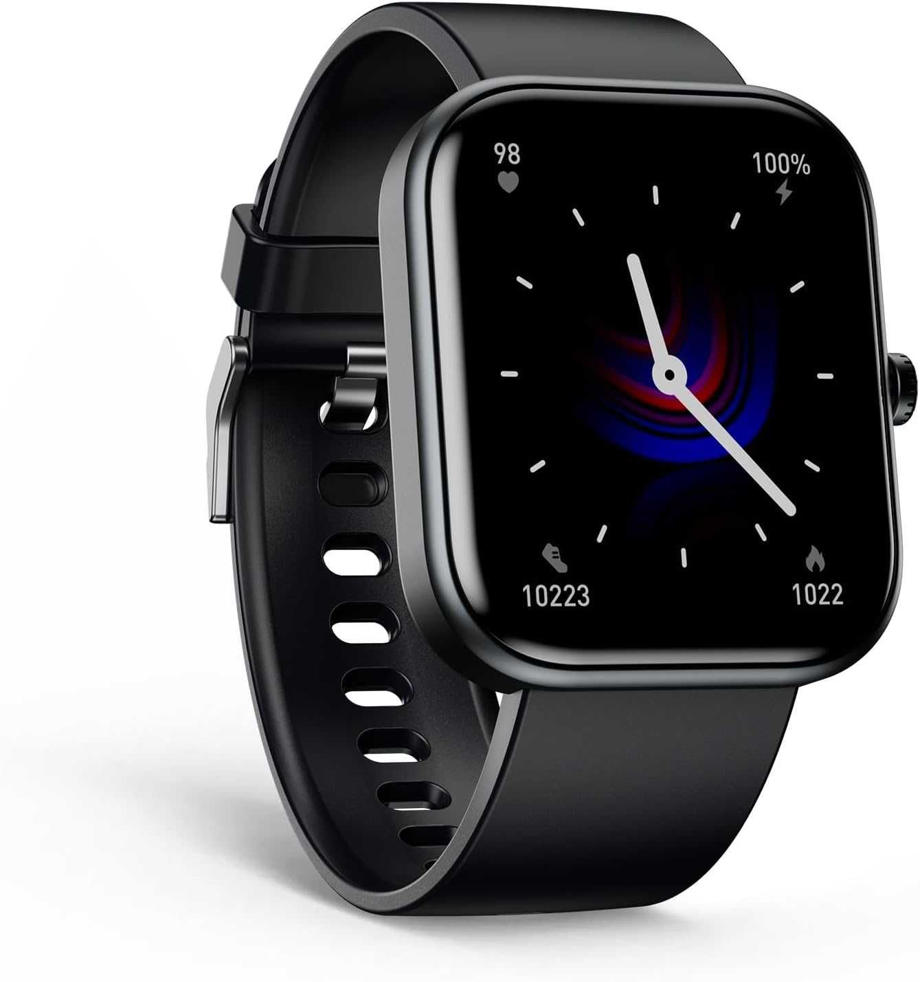 Smartwatch. Z pulsometrem, monitorem snu, sterowanie muzyką SpO2.