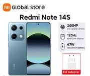 Redmi Note 14S 8/256 Gb, 200 Мп, 67 Вт, NFC