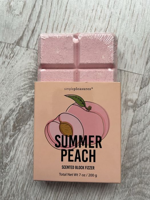 Blok kostka do kąpieli Summer Peach Simplepleasures