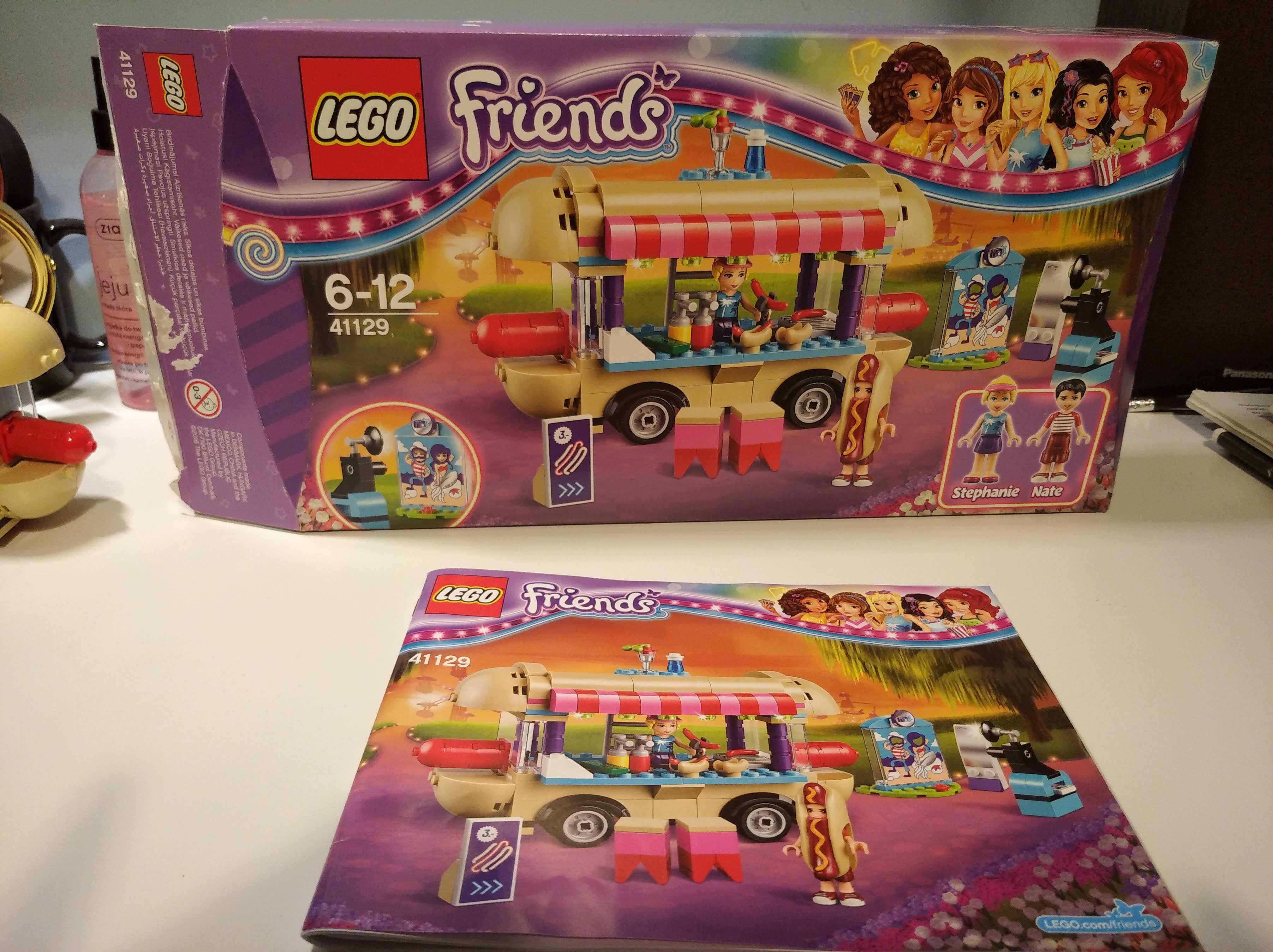 LEGO® 41129 Friends - Furgonetka z hot-dogami w parku rozrywki