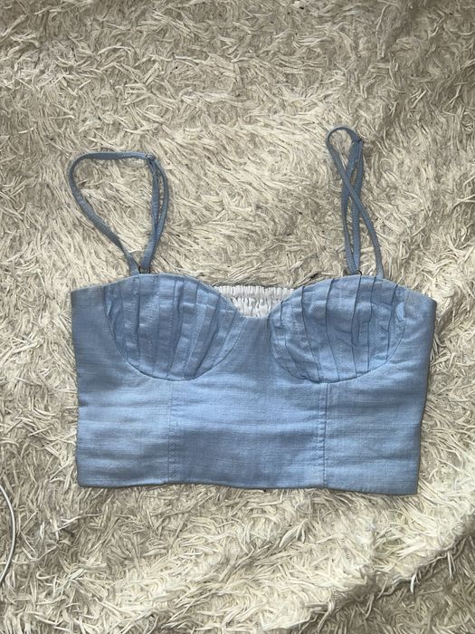 Топ блакитний cher17