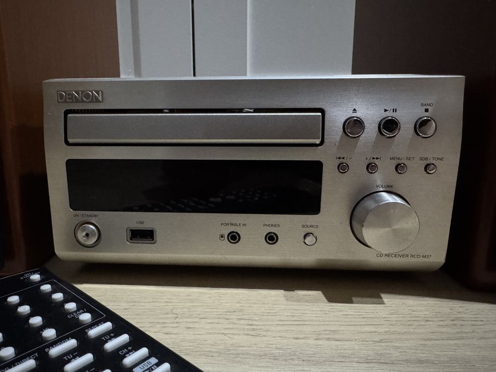 Denon RCD-M37, SC-M37 Amplituner Stereo Wieża Zestaw