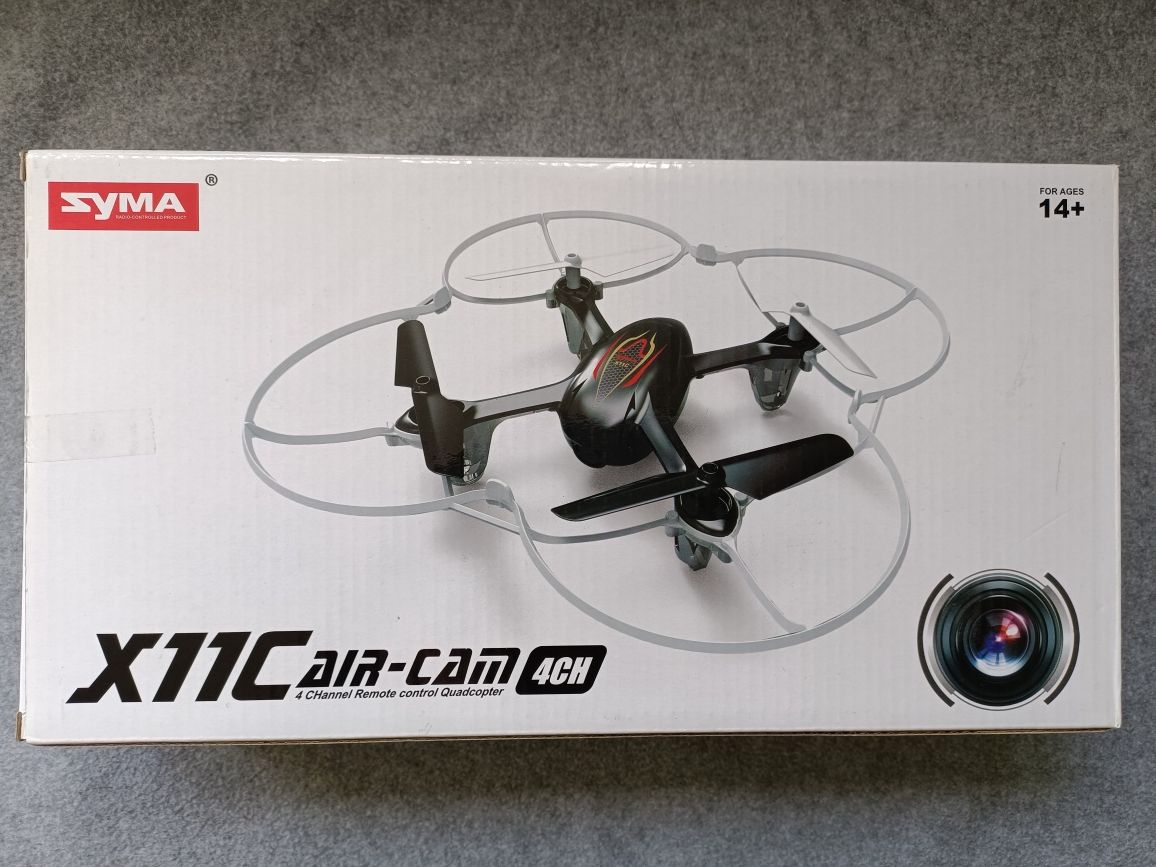 Dron Syma X11C air-cam 4 CH czarny