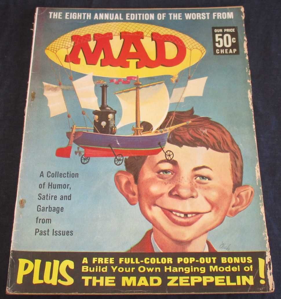 Revistas Mad Edição Anual O Pior do Mad Anos 60
