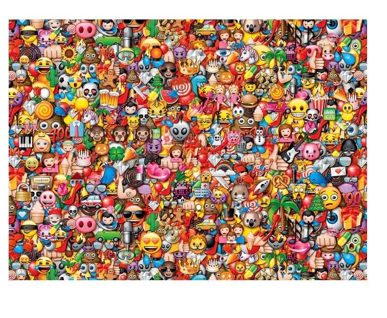 Clementoni 39388 Puzzle 1000 el. EMOJI