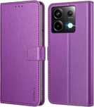 Etui z klapką Ganbary do Xiaomi Redmi Note 13 Pro 5G FIOLETOWY
